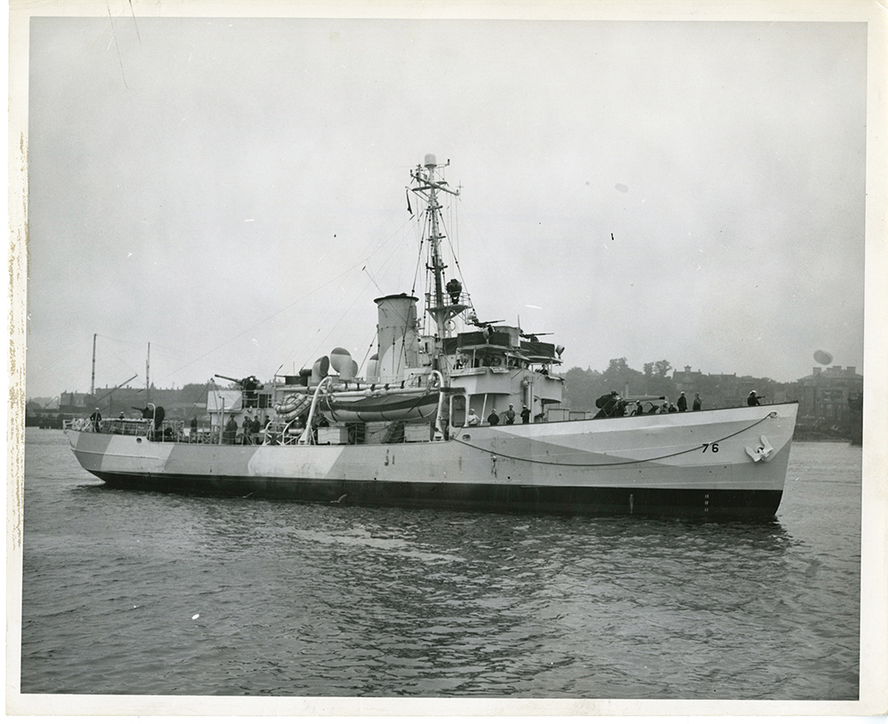 The Comanche [Photo provided by the U.S. Coast Guard Historian's Office]