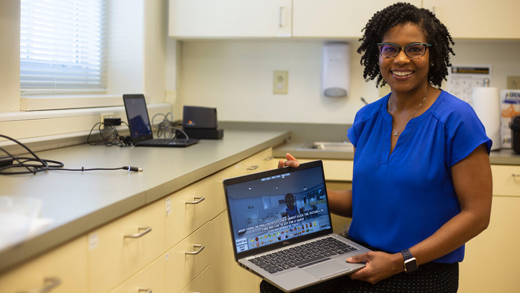 PhD student Basheerah Enahora
