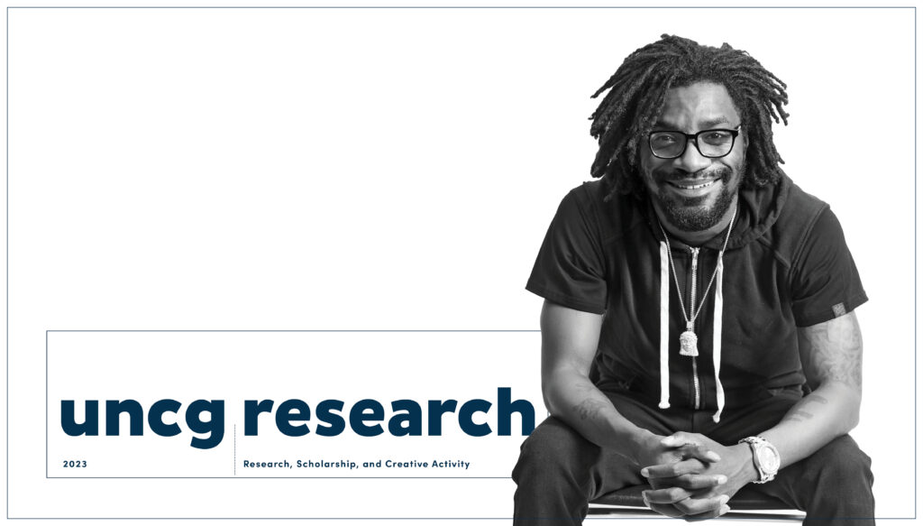 UNCG Research Spring 2023 magazine cover
