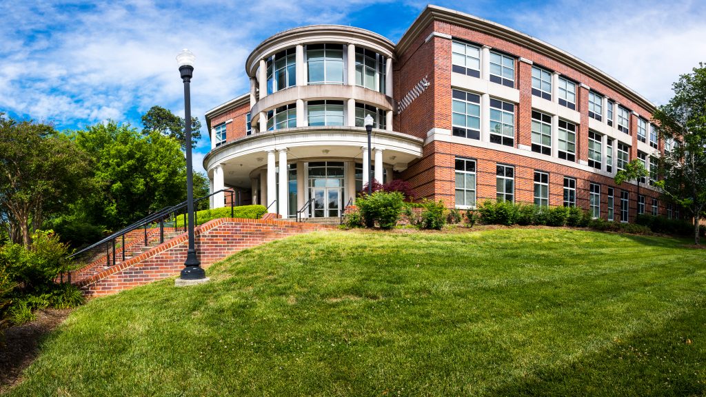 UNCG's Moore Humanities and Research Administration building