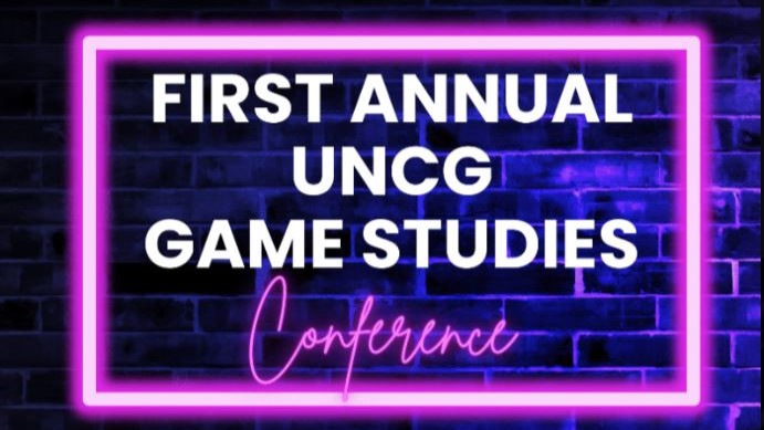 First annual UNCG game studies conference banner